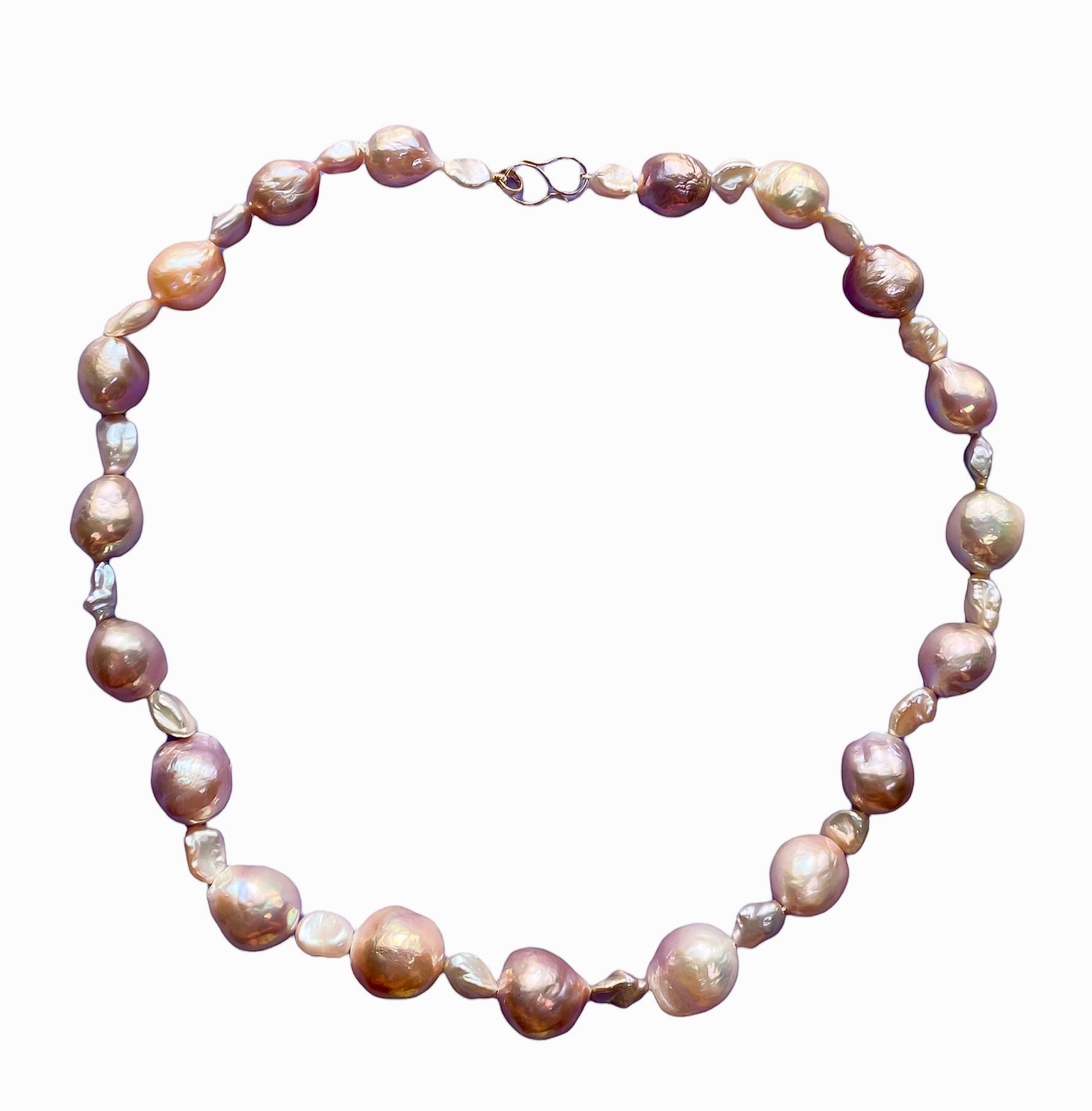 Freshwater pearls short necklace – Joanna Jablko Jewelry